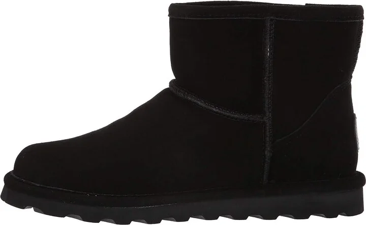 Bearpaw Alyssa Women's Shoes Black : 5 M, Suede - Image 7