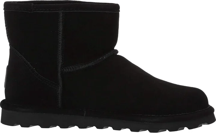 Bearpaw Alyssa Women's Shoes Black : 5 M, Suede - Image 8