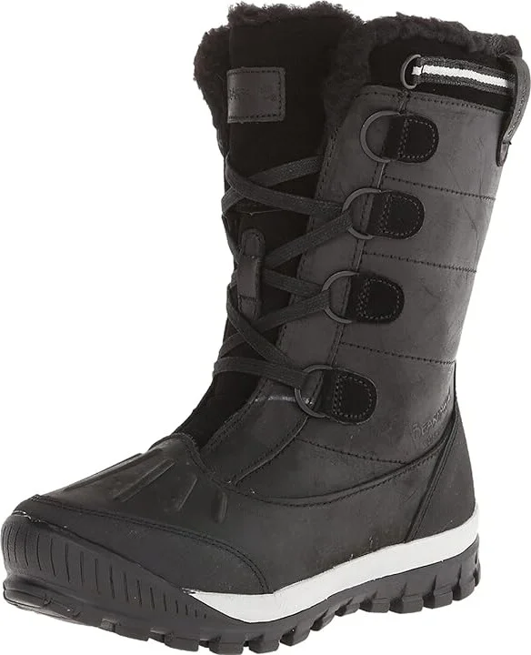 Bearpaw Desdemona Women's Boots Black : 8 M, Leather - Image 2