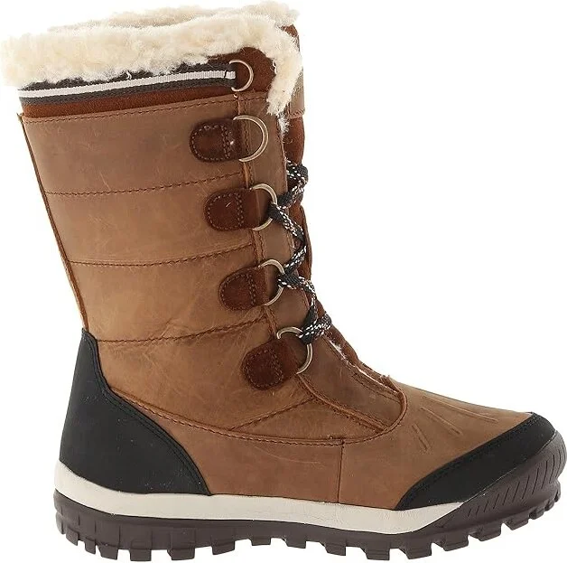 Bearpaw Desdemona Women's Boots Hickory : 10 M, Leather - Image 8