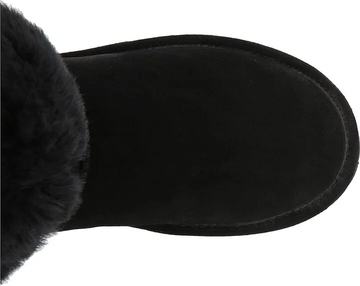 Bearpaw Elle Short Women's Shoes Black : 5 M, Suede - Image 3