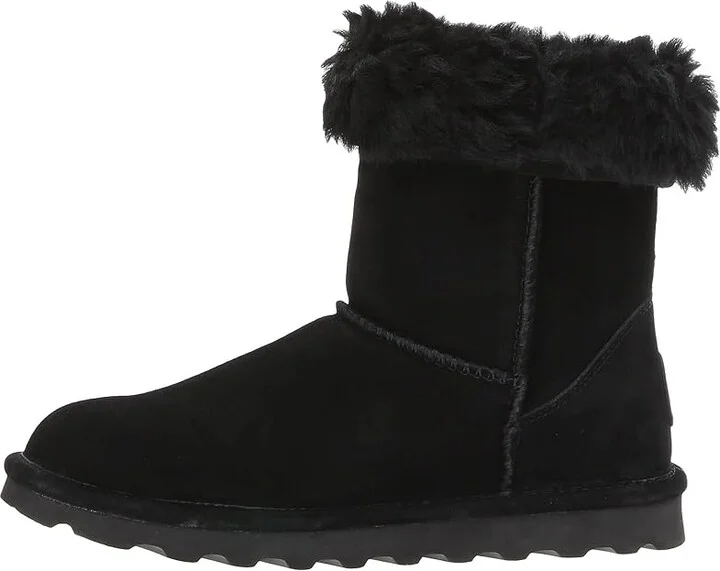 Bearpaw Elle Short Women's Shoes Black : 5 M, Suede - Image 7