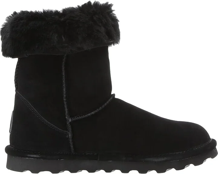 Bearpaw Elle Short Women's Shoes Black : 5 M, Suede - Image 8