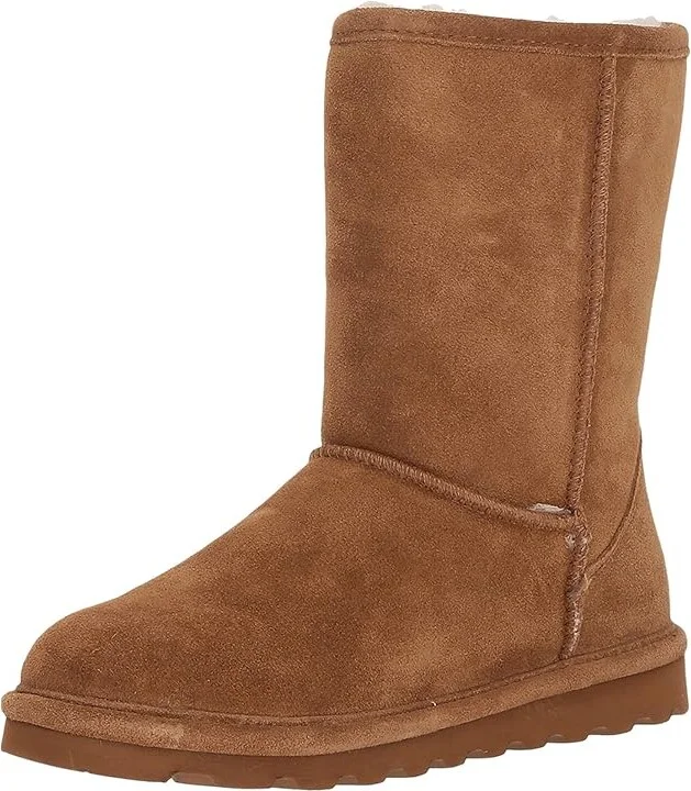 Bearpaw Elle Short Women's Shoes Hickory : 11 M, Suede - Image 2