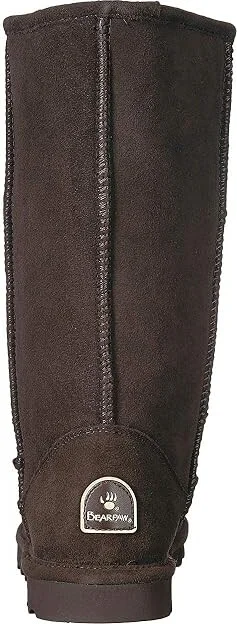 Bearpaw Elle Tall Women's Shoes Chocolate : 6 M, Suede - Image 5