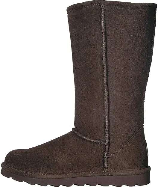 Bearpaw Elle Tall Women's Shoes Chocolate : 6 M, Suede - Image 7