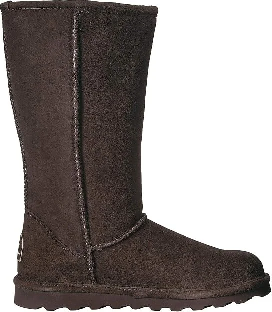 Bearpaw Elle Tall Women's Shoes Chocolate : 6 M, Suede - Image 8