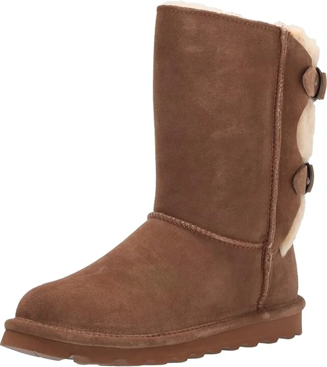Bearpaw Eloise Women's Boots Hickory/Champ : 5 M, Leather - Image 2