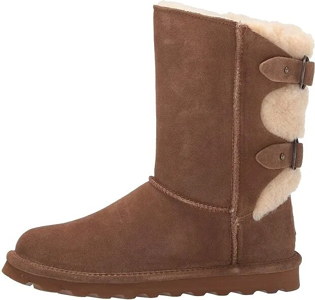 Bearpaw Eloise Women's Boots Hickory/Champ : 5 M, Leather - Image 7