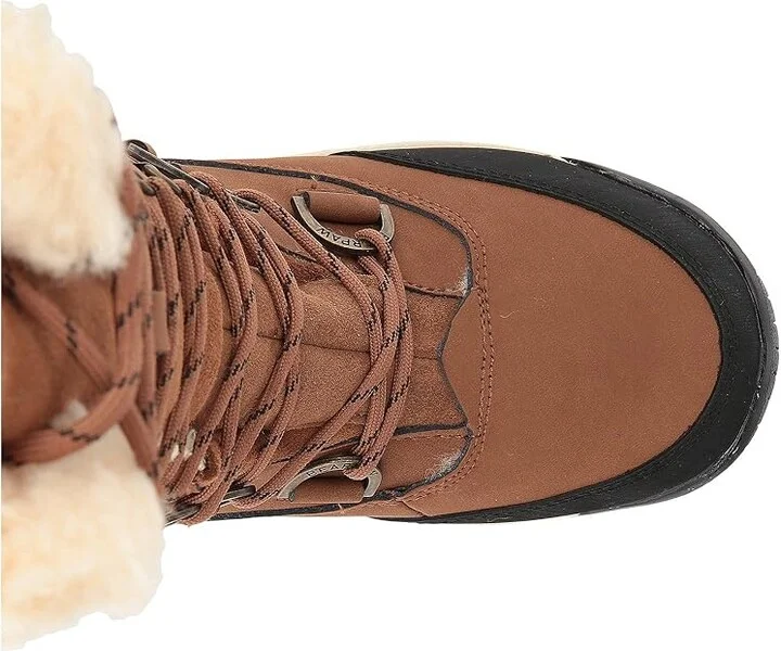 Bearpaw Isabella Women's Boots Hickory : 5 M, Leather - Image 3