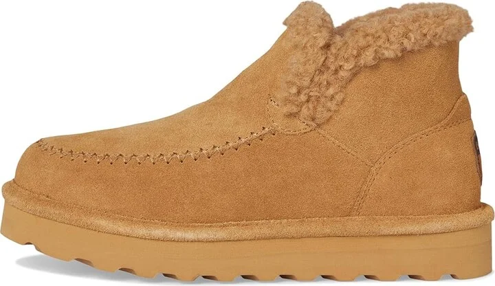Bearpaw Maeve Platform Lo Women's Shoes Iced Coffee Solid : 5 M, Suede - Image 6