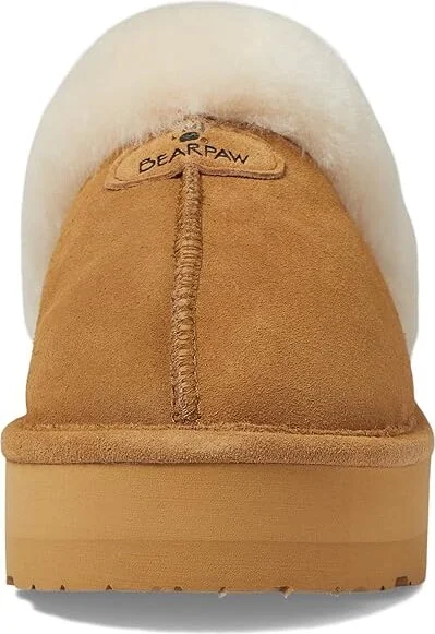 Bearpaw Retro Loki Women's Shoes Iced Coffee Solid : 5 M, Leather - Image 2
