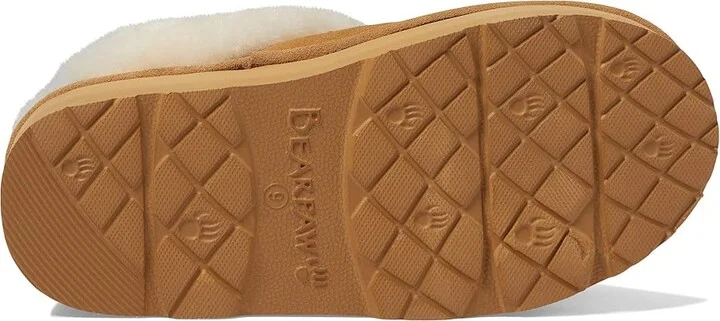 Bearpaw Retro Loki Women's Shoes Iced Coffee Solid : 5 M, Leather - Image 3