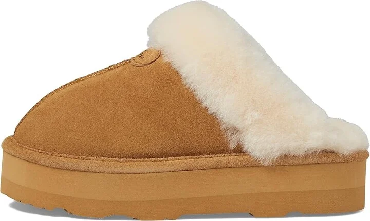 Bearpaw Retro Loki Women's Shoes Iced Coffee Solid : 5 M, Leather - Image 5