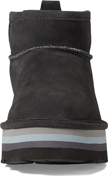 Bearpaw Retro Shorty Women's Shoes Graphite : 5 M, Suede - Image 2