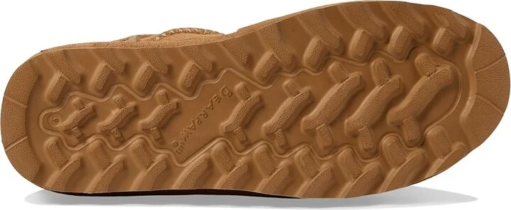 Bearpaw Retro Shorty Women's Shoes Iced Coffee Solid : 10 M, Suede - Image 3