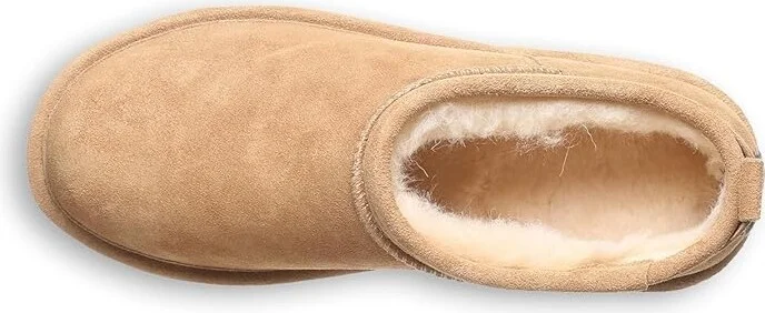 Bearpaw Retro Super Shorty Women's Boots Iced Coffee : 5 M, Rubber/Suede/Wool - Image 2