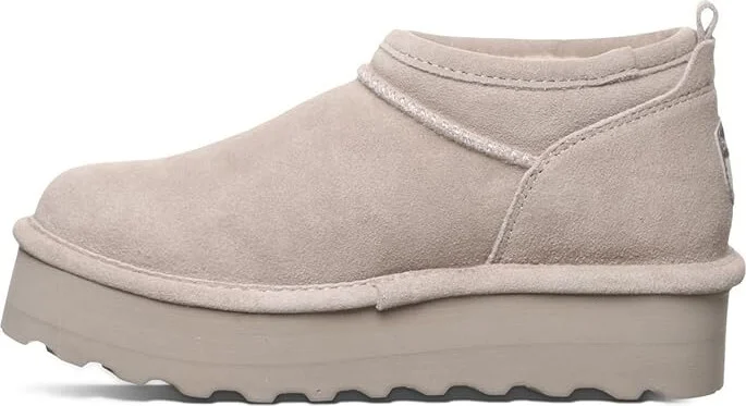 Bearpaw Retro Super Shorty Women's Boots Mushroom : 7 M, Rubber/Suede/Wool - Image 6