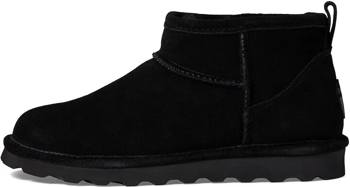 Bearpaw Shorty Women's Shoes Black : 5 M, Leather - Image 5