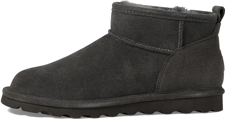 Bearpaw Shorty Women's Shoes Graphite : 6 M, Leather - Image 6