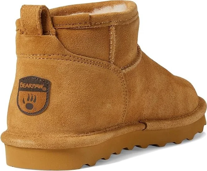 Bearpaw Shorty Women's Shoes Iced Coffee : 12 M, Leather - Image 4