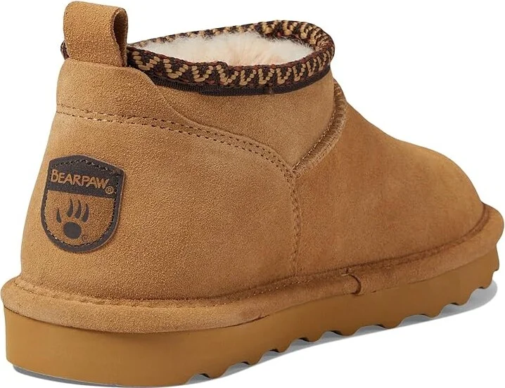 Bearpaw Super Shorty Deco Women's Shoes Iced Coffee : 5 M, Suede - Image 4