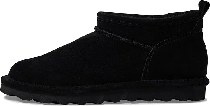 Bearpaw Super Shorty Women's Boots Black : 5 M, Rubber/Shearling/Suede - Image 5