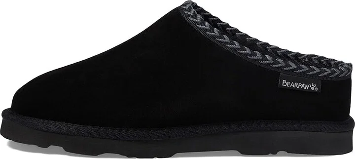 Bearpaw Tabitha Women's Clog Shoes Black : 5 M, Leather - Image 5