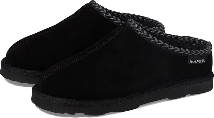 Bearpaw Tabitha Women's Clog Shoes Black : 5 M, Leather