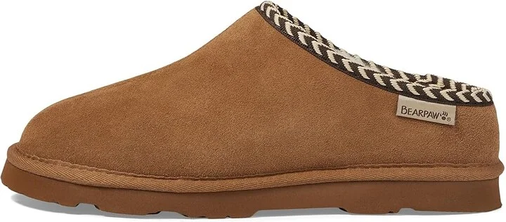 Bearpaw Tabitha Women's Clog Shoes Hickory : 6 M, Leather - Image 5