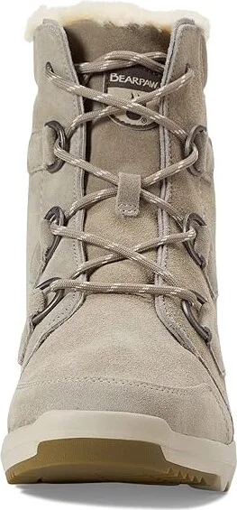 Bearpaw Tyra Women's Shoes Stone : 5 M, Suede - Image 2