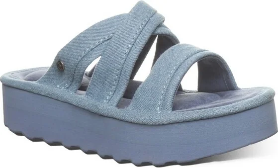 Bearpaw Women's ALTITUDE Sandals | Denim Blue | Size