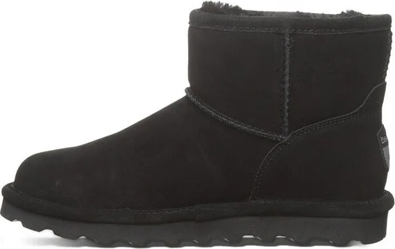 Bearpaw Women's Alyssa Boots | Solid Black | Size - Image 2