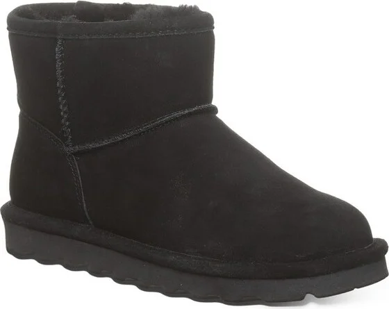 Bearpaw Women's Alyssa Boots | Solid Black | Size