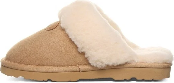 Bearpaw Women's EFFIE VEGAN Slippers | Iced Coffee | Size - Image 2