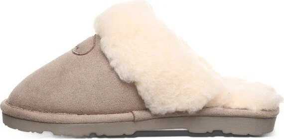 Bearpaw Women's EFFIE VEGAN Slippers | Iced Coffee | Size - Image 3