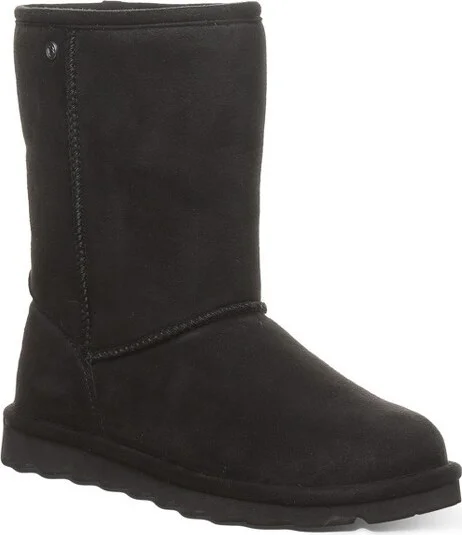 Bearpaw Women's Elle Short Vegan Boots | Black | Size