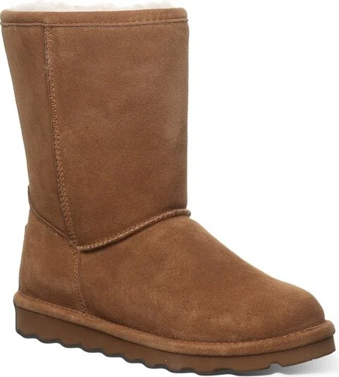 Bearpaw Women's Elle Short Wide Boots | Hickory | Size