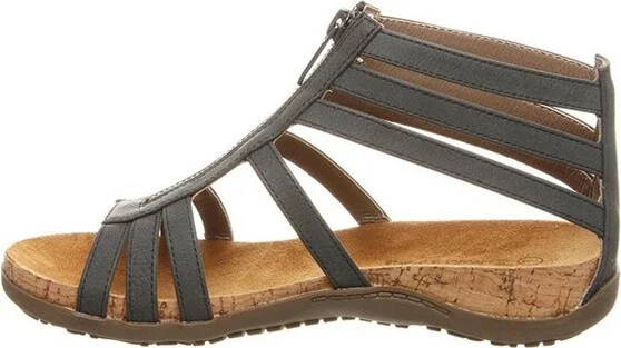 Bearpaw Women's Layla II Wide Sandals | Black | Size - Image 2