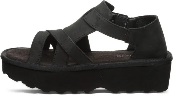 Bearpaw Women's PINNACLE Sandals | Black/Black | Size - Image 3