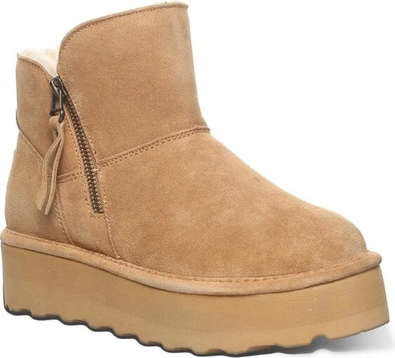 Bearpaw Women's RETRO MAREN Boots | Iced Coffee Solid | Size