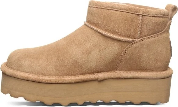 Bearpaw Women's RETRO SHORTY Boots | Iced Coffee Solid | Size - Image 4