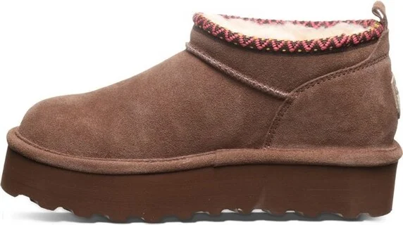 Bearpaw Women's RETRO SUPER SHORTY DECO Boots | Graphite | Size - Image 3