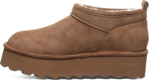 Bearpaw Women's RETRO SUPER SHORTY VEGAN Boots | Carbon | Size - Image 3