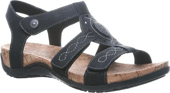 Bearpaw Women's Ridley II Sandals | Black | Size