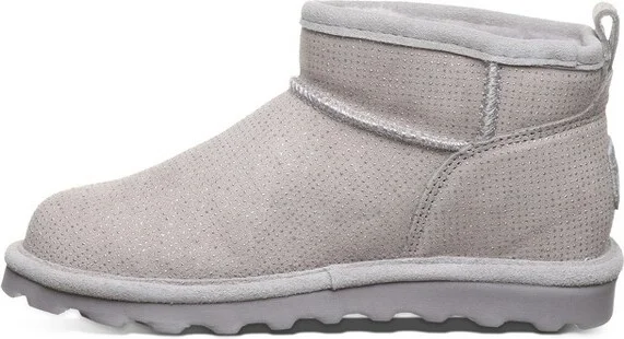 Bearpaw Women's SHORTY EXOTIC Boots | Gray Fog | Size - Image 2