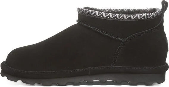 Bearpaw Women's SUPER SHORTY DECO Boots | Iced Coffee | Size - Image 3