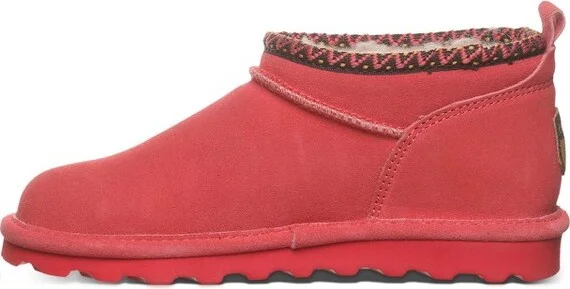 Bearpaw Women's SUPER SHORTY DECO Boots | Iced Coffee | Size - Image 4