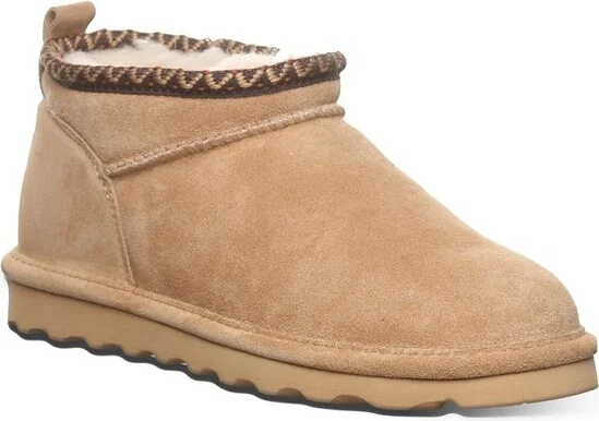 Bearpaw Women's SUPER SHORTY DECO Boots | Iced Coffee | Size