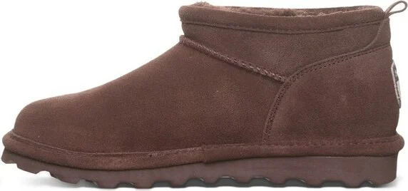 Bearpaw Women's SUPER SHORTY WIDE Boots | Black | Size - Image 5
